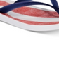 Reef Women's Thong Flag Flip Flop Blue Size 8