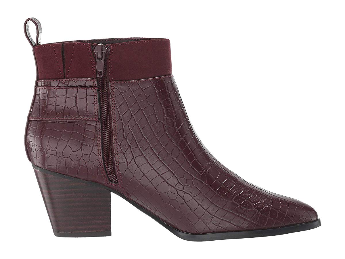 Bella Vita Women's Elektra Ii Booties Burgundy Size 7.5W