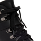 Giani Bernini Women's  Naomii Memory-Foam Lug-Sole Booties  - Black Leather Black Size  9.5M