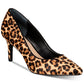 Alfani Women's Jeules Leather Pointed Toe Classic Pumps Brown  Size 5 M