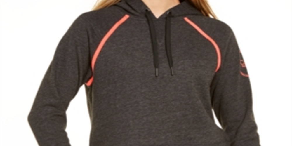 Calvin Klein Women's Performance Logo Hoodie Grey  Size Medium