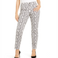 INC International Concepts Women's Snake Print Curvy Skinny Jeans Gray Size 4