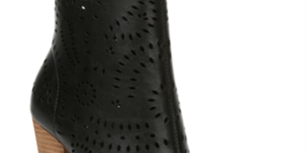 Carlos by Carlos Santana Women's Taryn Block Heel Boot Black Size 9 M