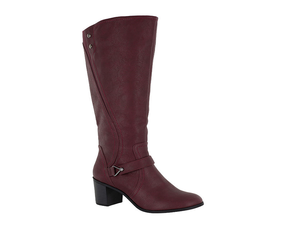Easy Street Women's Boot Red Size 9.5 WW