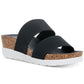 Madden Girl Women's Nikkii Wedge Sandal Black Size 8 M
