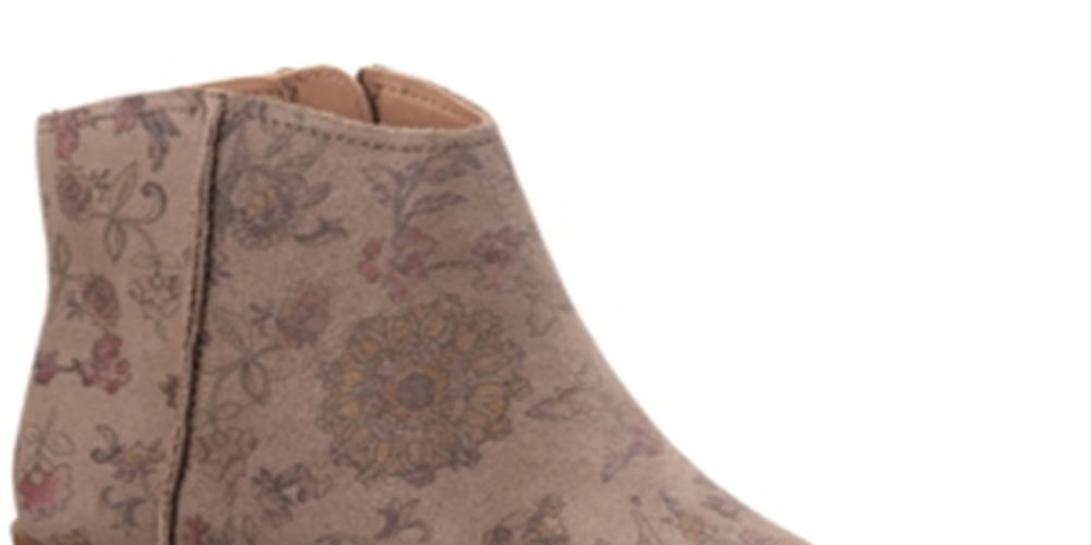 American Rag Women's Almond Toe Ankle Fashion Boots Gray Size 10 M