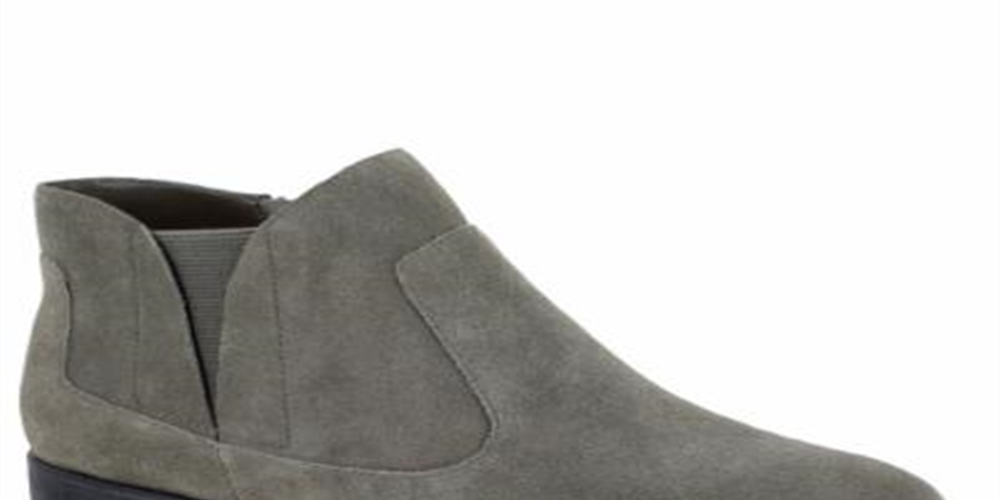 Bella Vita Women's Rory Ankle Bootie Gray Size 7.5 N