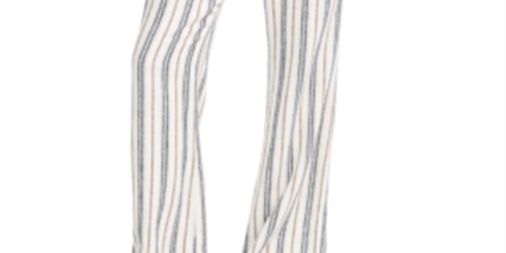 Rewash Junior's Striped Soft Pants Blue Size X-Large