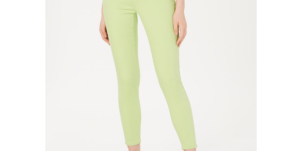 Celebrity Pink Women's Color Denim Ankle Jeans Yellow Size 7