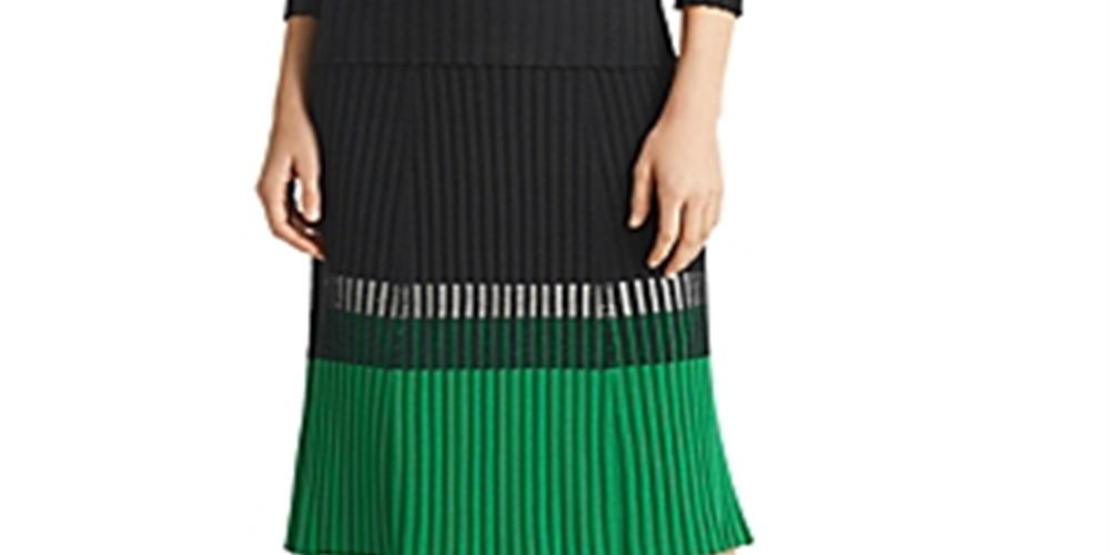 Ralph Lauren Women's Ribbed Pull on Skirt Assorted Size Medium
