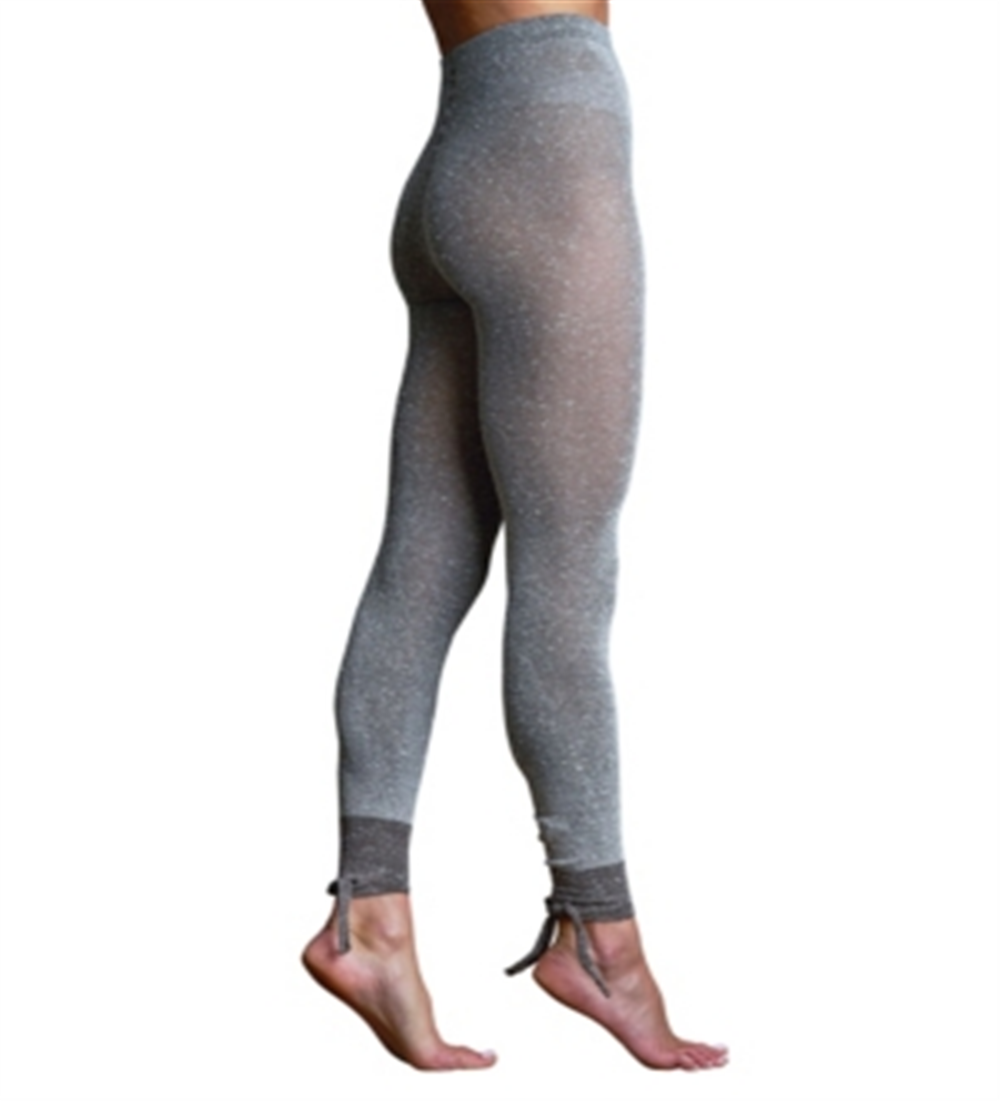 Lemon Women's Hopscotch Tweed Footless Tight Pants Brown  Size Medium