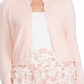 Ralph Lauren Women's Scalloped Neckline Cardigan Gray Size M
