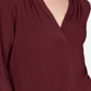 Charter Club Women's 3/4-Sleeve Top  Red Size XL