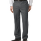 Perry Ellis Men's Portfolio Classic Fit Flat Front Sharkskin  Dress Pants Black Size 36X32