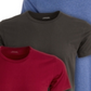 Calvin Klein Men's Crew Neck Classic Fit 3 pack T- Shirt Purple Size Small
