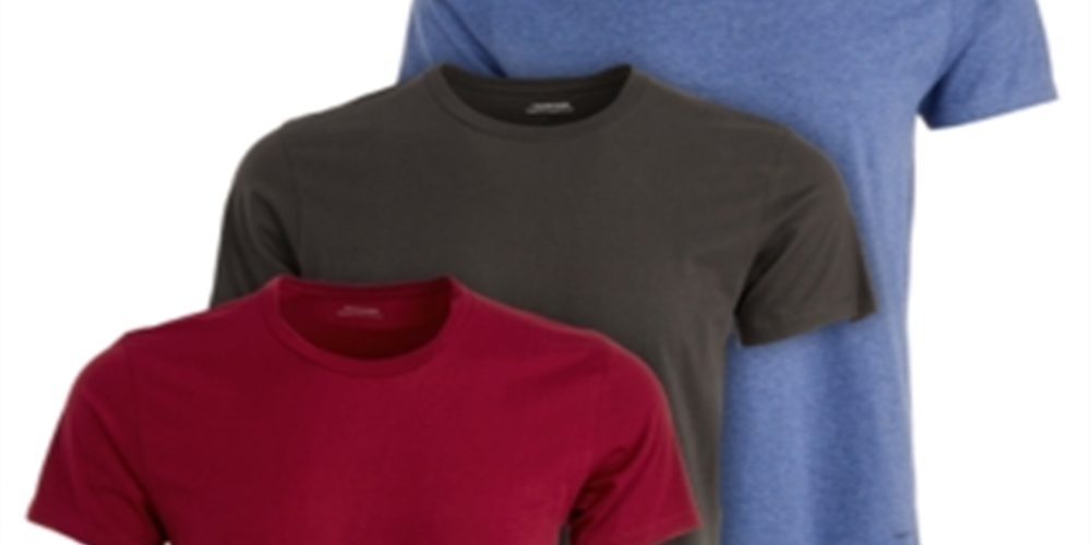 Calvin Klein Men's Crew Neck Classic Fit 3 pack T- Shirt Purple Size Small