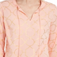 Charter Club Petite Cotton Printed Tunic Pink Size Petite XL
