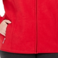 Karen Scott Women's Plus Zeroproof Fleece Performance Athletic Jacket Red Size 1X