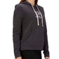 Hurley Women's Sunrise Fleece Lined Hoodie Gray Size Small
