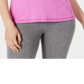 Ideology Women's Fitness Workout T-Shirt Pink Size X-Large