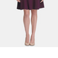 Tommy Hilfiger Women's Scuba Fit & Flare Dress Purple Size 12P