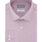 Michael Kors Men's Classic Fit Airsoft Stretch Performance Dress Shirt Pink Size 32X33
