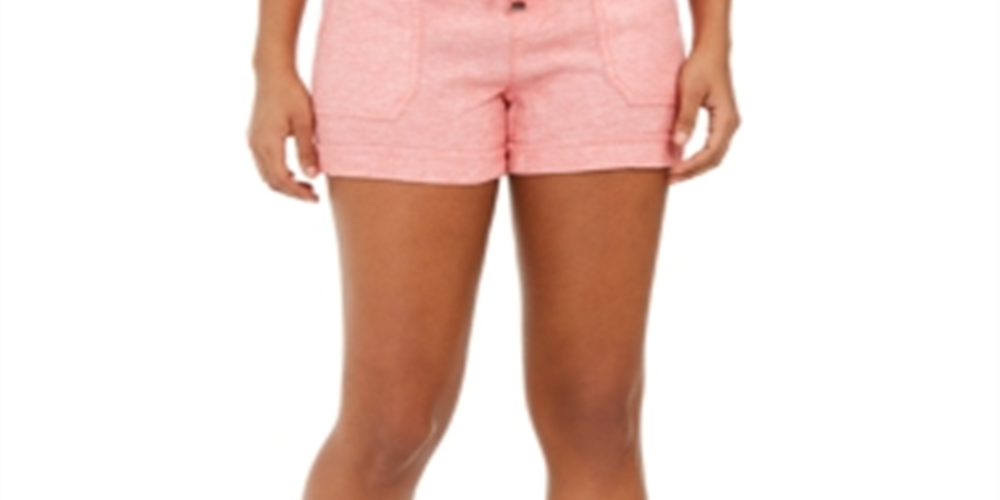 Style & Co Women's Solid Linen Shorts White Size X-Small