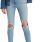 Levi's Women's 721 Ankle High-Rise Skinny Jeans Blue Size 26