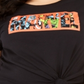 Love Tribe Women's Plus Marvel Logo T-Shirt Black Size 4X