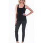 Instant Figure Women's Scoop Neck Tank Top Black Size M