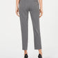 Calvin Klein Women's Pinstripe Straight Leg Pants Gray Size 4