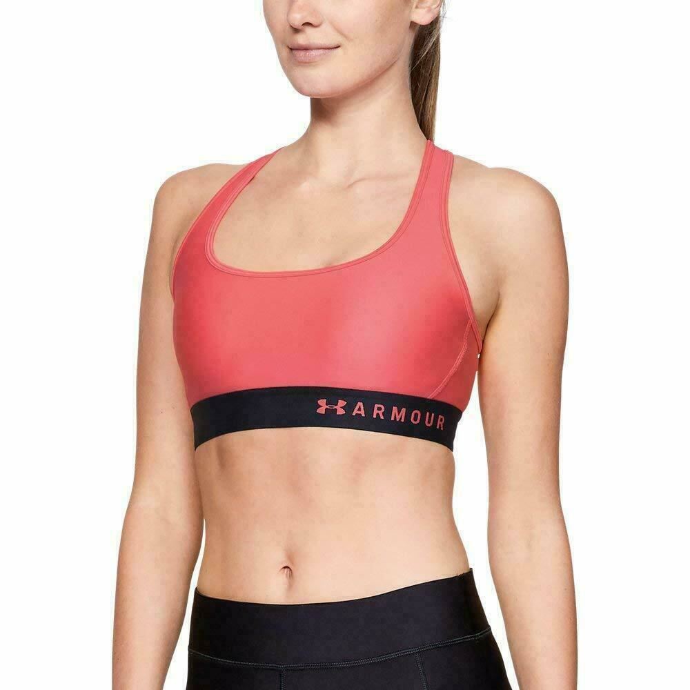 Under Armour Women's Impact Crossback Sports Bra Pink Size X-Small