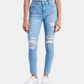 Levi's Women's 720 High Rise Super Skinny Roger That Jeans Blue Size 33x30