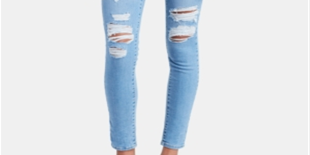Levi's Women's 720 High Rise Super Skinny Roger That Jeans Blue Size 33x30