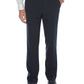 Perry Ellis Men's Modern Fit Non Iron Performance Stretch Textured Check Dress Pants Navy Size 40X32