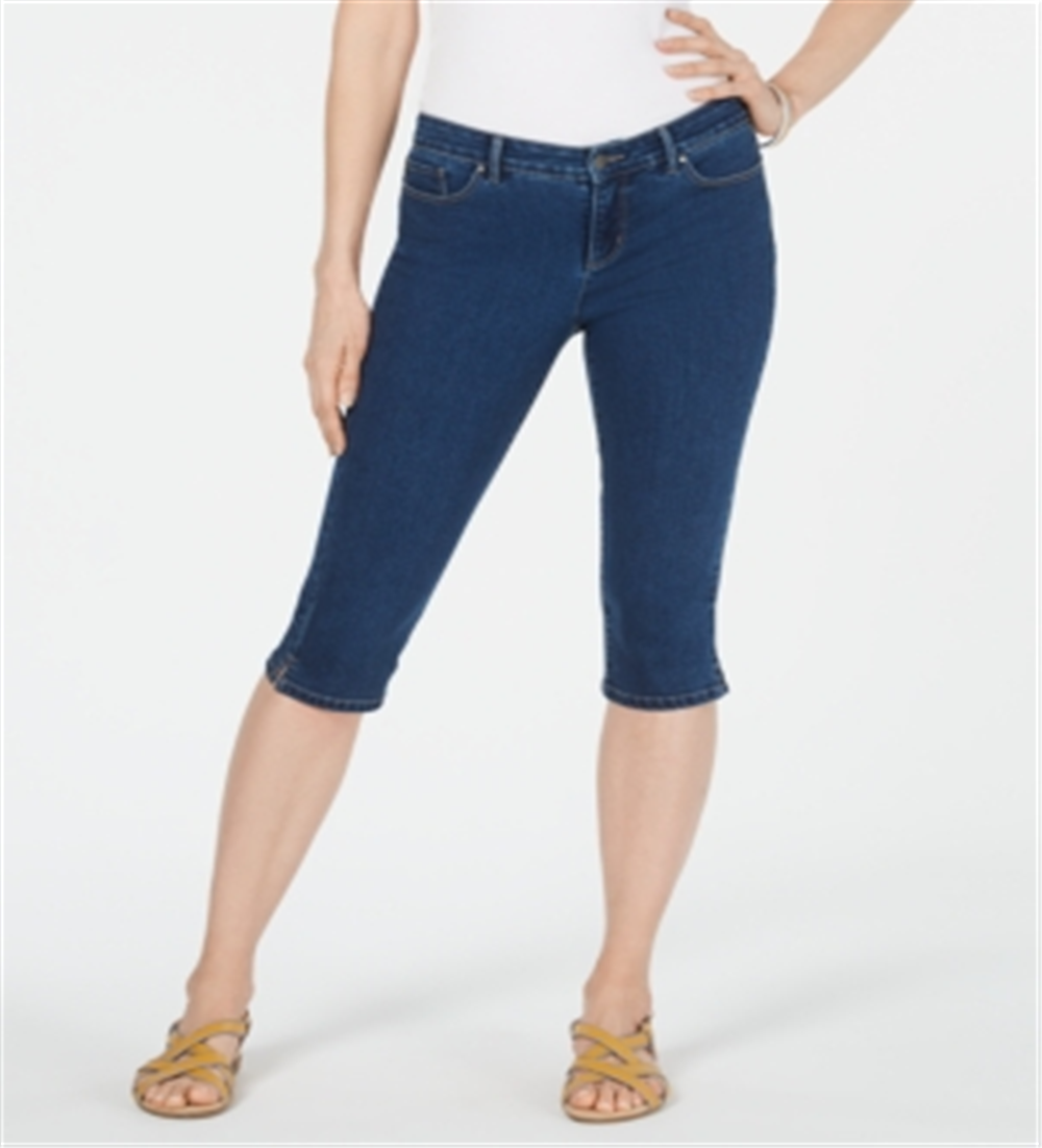 Charter Club Women's Tummy Control Skimmer Jeans Blue Size 12