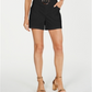 INC International Concepts Women's Belted Shorts Black Size 0