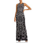 Aidan Mattox Women's Polyester Evening Dress Wine Size 10