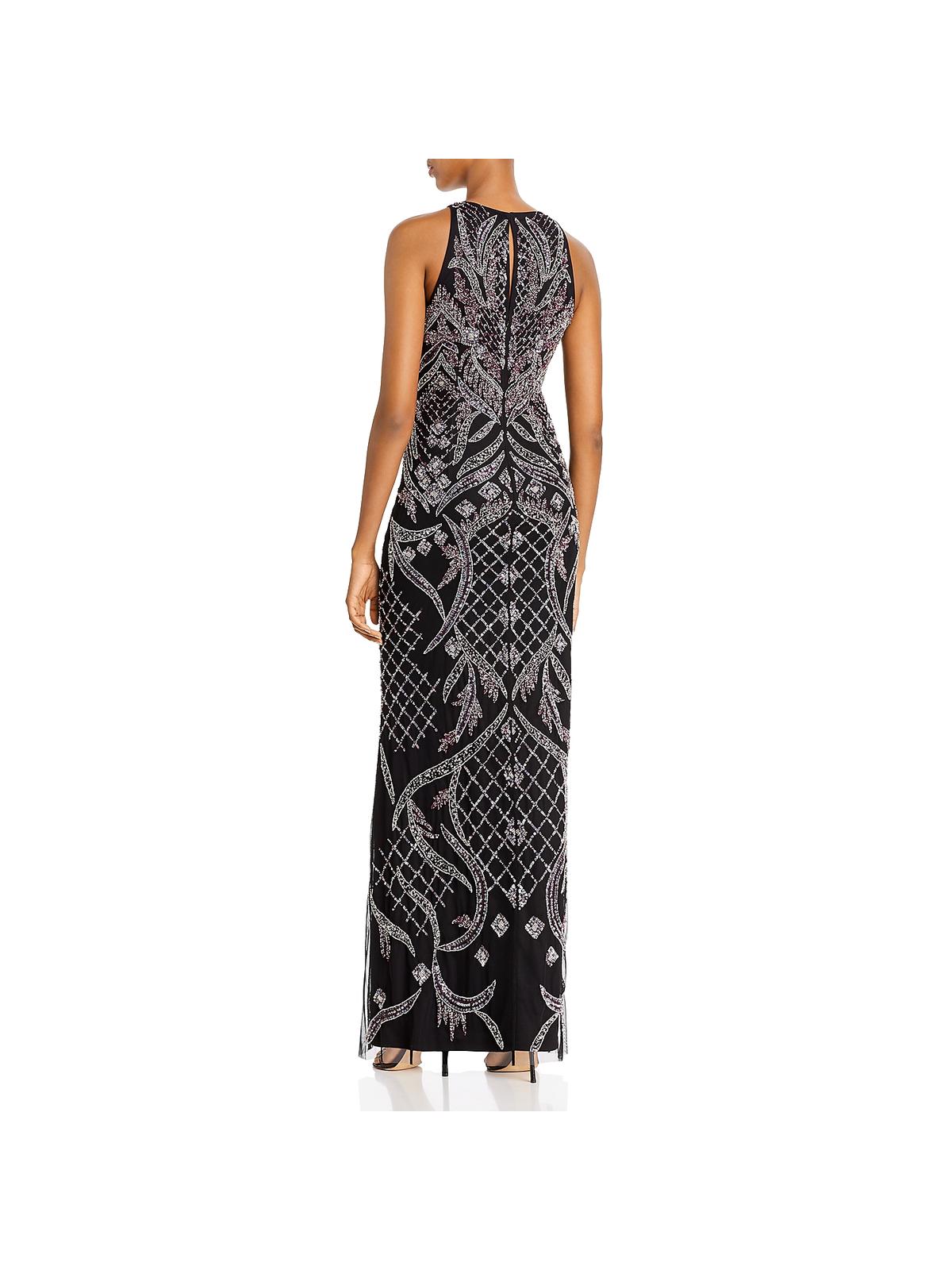 Aidan Mattox Women's Polyester Evening Dress Wine Size 10