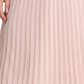 DKNY Women's Stretch Pull on MIDI Evening Accordion Pleat Skirt Pink Size X-Large