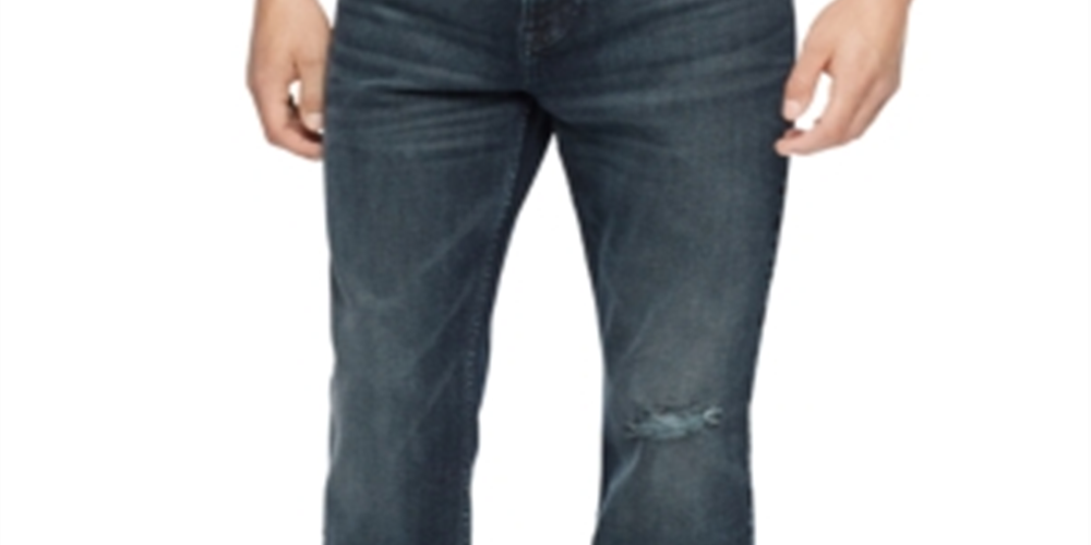 Calvin Klein Men's Relaxed Fit Jeans Blue Size 38X34
