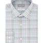 Michael Kors Men's Woven Plaid Button Down Shirt Gray Size 17.5X36-37