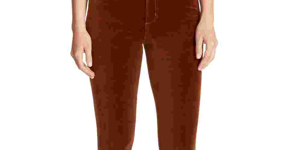 Ella Moss Women's Solid Pants Waist Brown Size 26