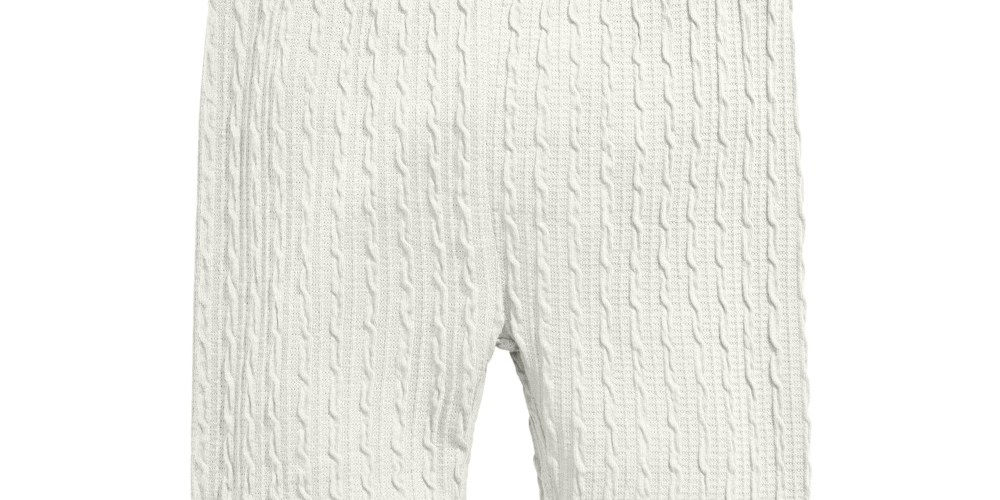 First Impressions Kid's Toddler Girls Textured Leggings White Size 4T