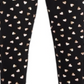 Epic Threads Toddler Girl's Metallic Heart Print Leggings Black Size 4T