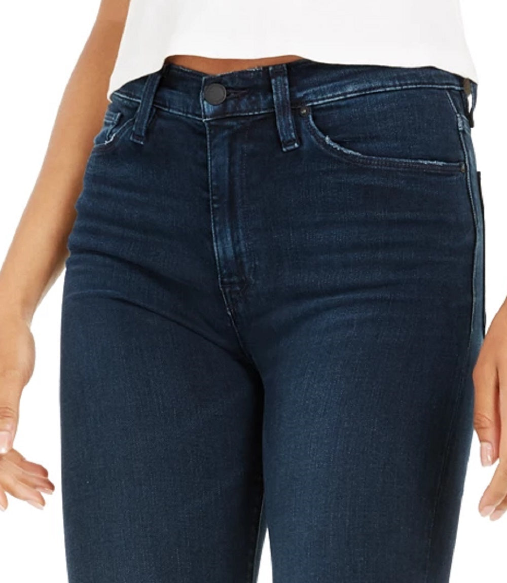 Hudson Women's Blue Heather Skinny Jeans Blue Size 26