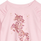 Epic Threads Toddler Girl's Sparkle Unicorn T-Shirt Pink Size 2T