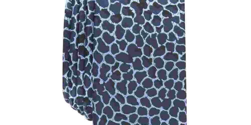 INC International Concepts Men's Skinny Abstract Tie  Navy Size Regular