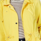 Charter Club Women's Anorak Rain Jacket Yellow Size Petite XL