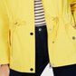 Charter Club Women's Anorak Rain Jacket Yellow Size Petite XL